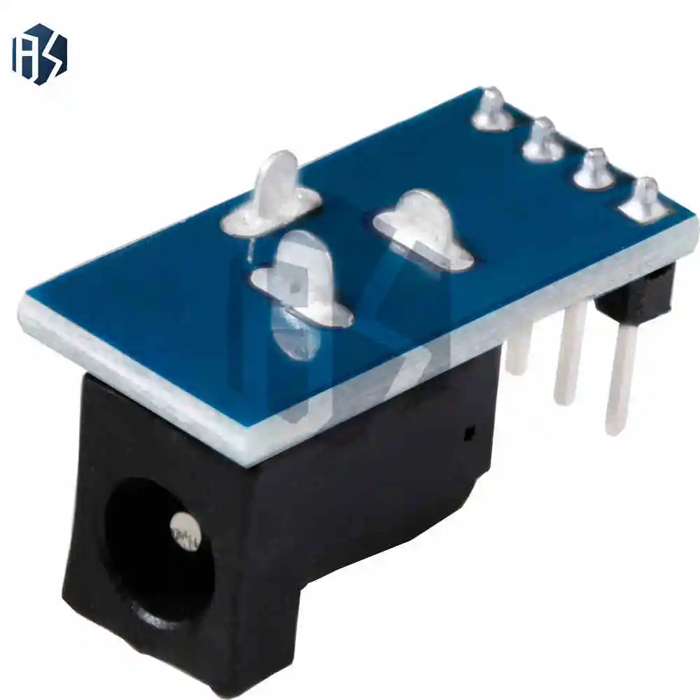 DC-005 DC Jack enchufe módulo de fuente de alimentación DC adaptador de corriente placa conector para Arduino 5,5*2,1mm conector