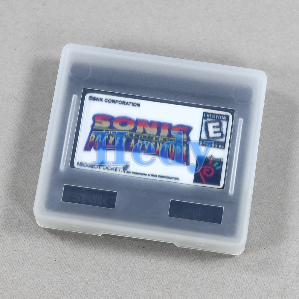 2 buah casing plastik Game kartrid kartu Game untuk SNK NEO warna saku GEO NGPC NGP casing cangkang kotak pelindung