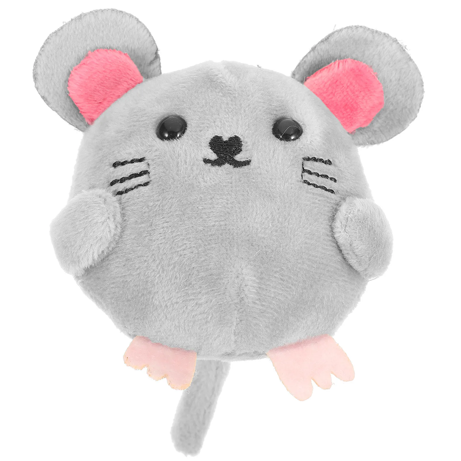 

Animal Slap Bracelets Stuffed Mouse Design Smooth Edges Compact Lightweight Perfect for Themed Parties Birthday Festivals Decor