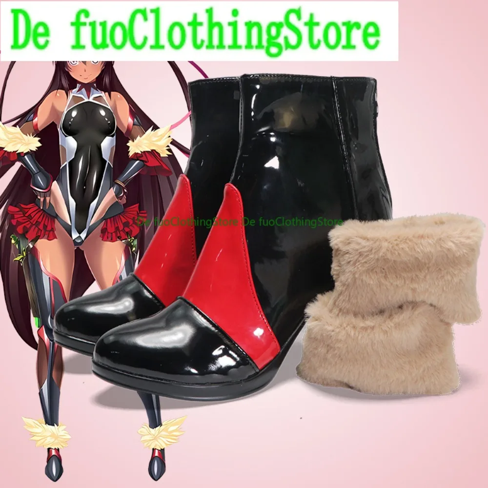 

Restoration of Anime and Game Characters Mo Ren Shui Cheng Xue Feng Role-playing Shoes Props Boots Halloween Party Cosplay Shoes