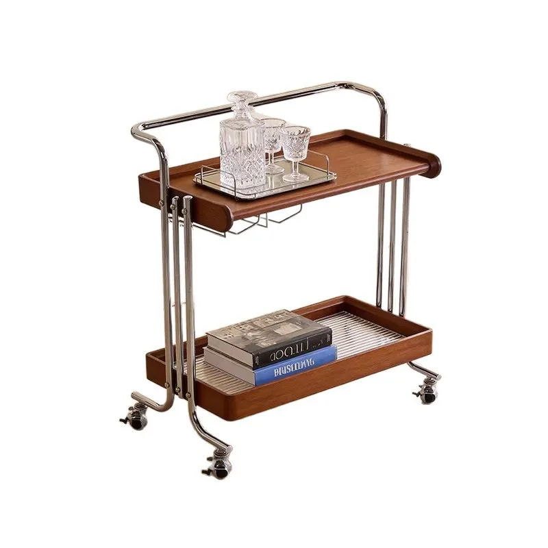 

trolley medieval multi-layer storage sofa side table rack