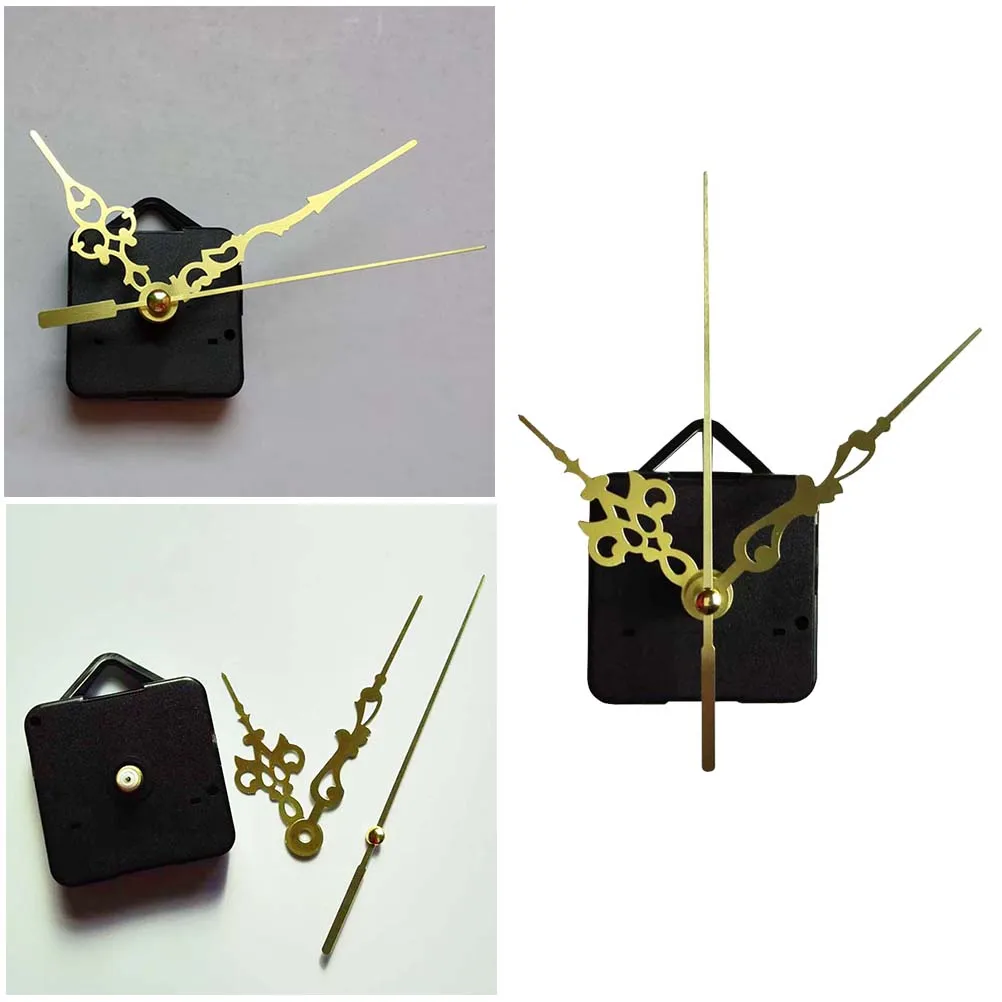 

Retro Mute Wall Silent Movement Kit 1 Core 3 Pointers Hook Mechanism Parts High Quality Precise Time Easy Install Electronic