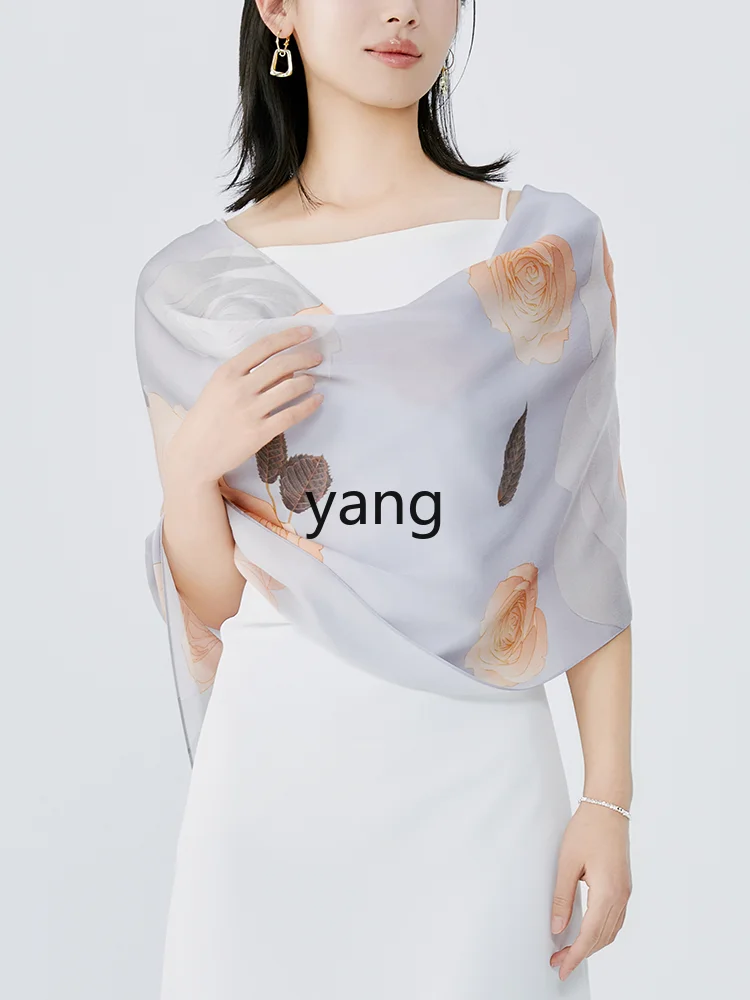 زهور LMM تمنح الأم شال كبير بمزاج نبيل هدية عيد الأم