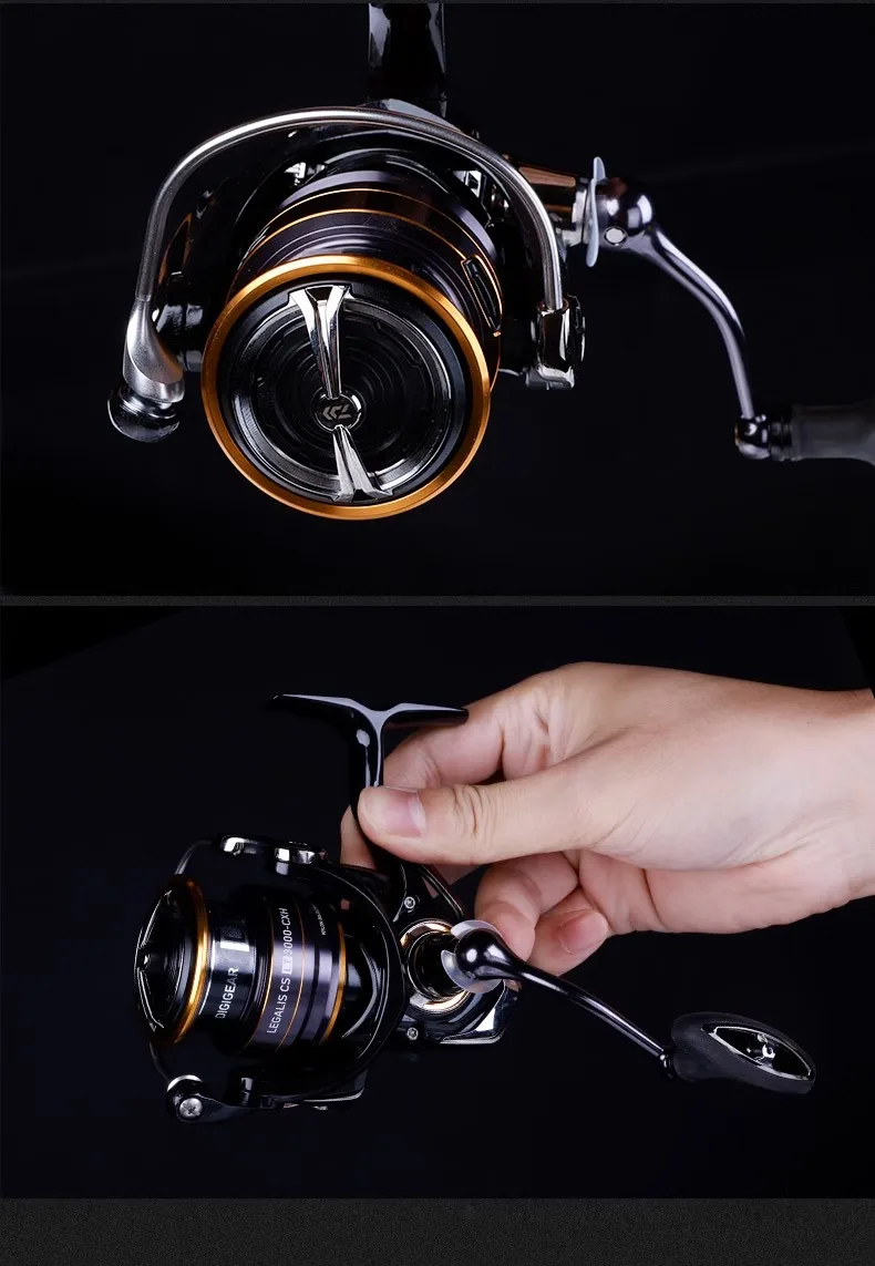DAIWA LEGALIS CS LT Angelrollen Spinnrad 6+1BB Max Drag 12KG – Detail 15