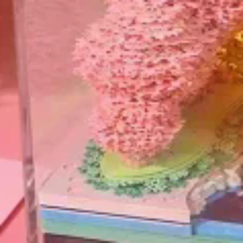 Календарь Time Piece 2026 Настольный календарь со светодиодной подсветкой 3D-разрывной календарь Резьба по бумаге Художественный блокнот Блокнот Подарок на Рождество