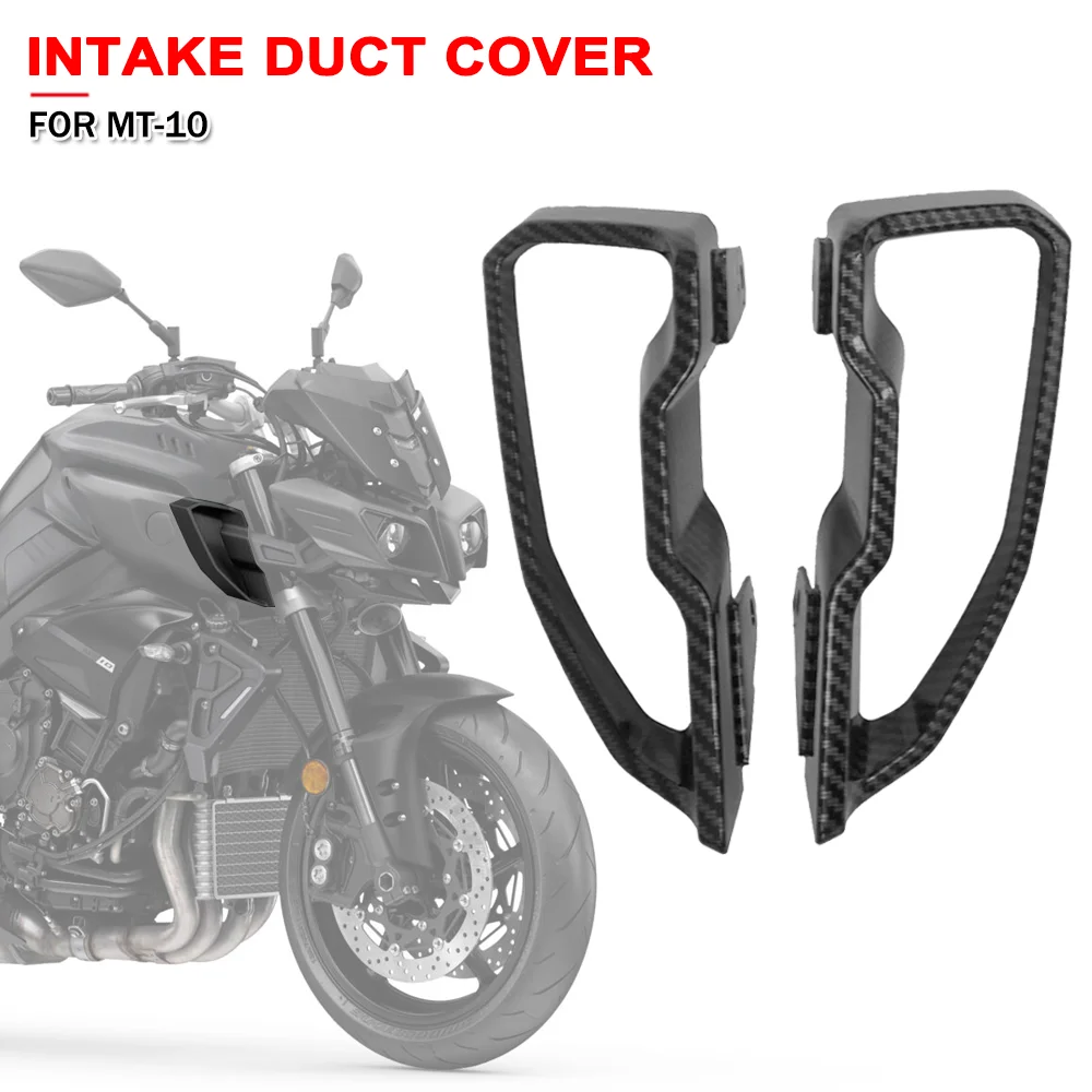 

Мотоциклетные крышки воздухозаборника Ram для Yamaha MT-10 MT10 MT 10 2016-2021, передняя впускная боковая панель, сетчатая крышка, аксессуар для обтекателя