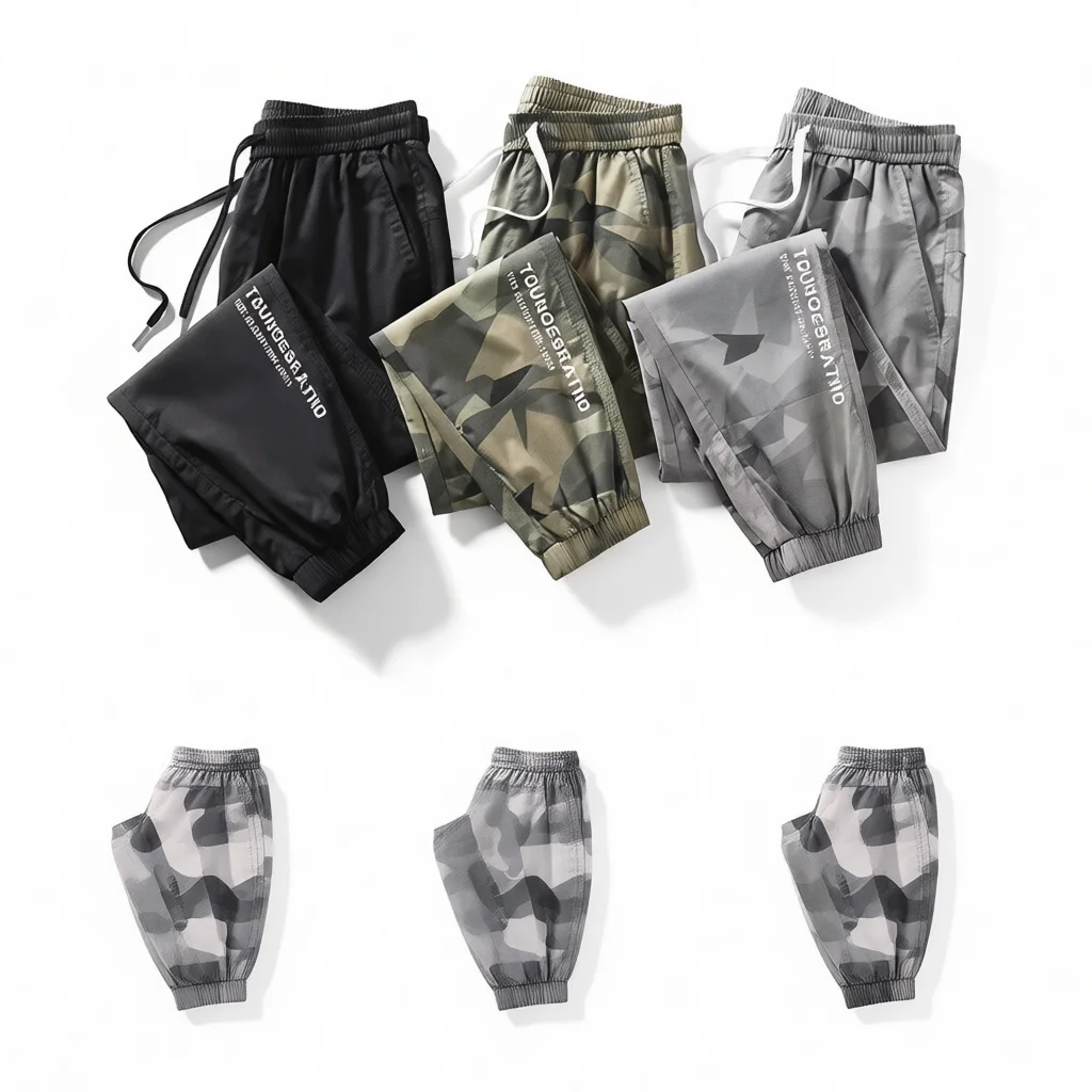 Mens Summer Thin Camo Sweatpan - đánh giá và giá Mens Fashion Camo Pants