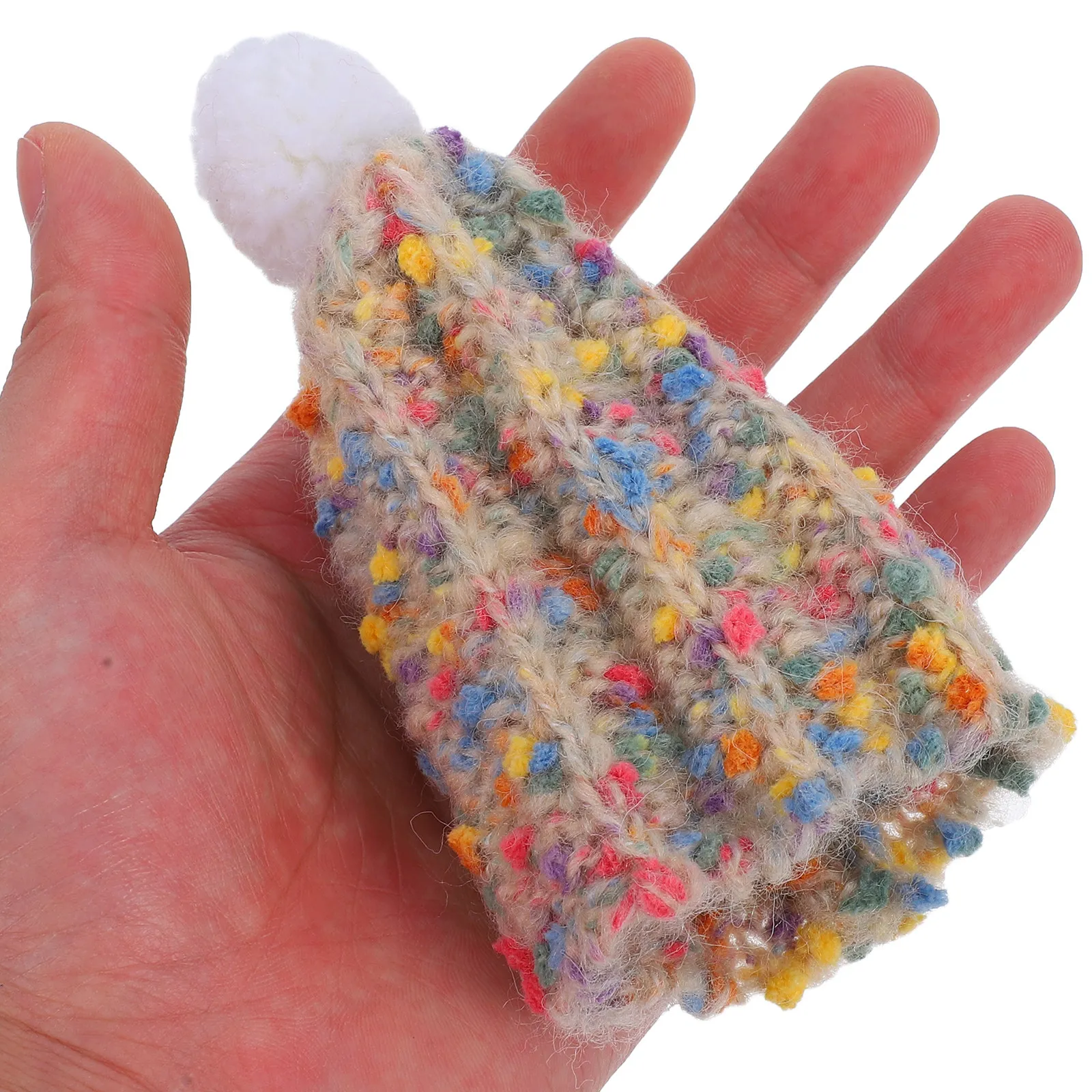 2Pcs Tiny Knitted Wool Hats Mi - Art Craft Hat 评论和价格