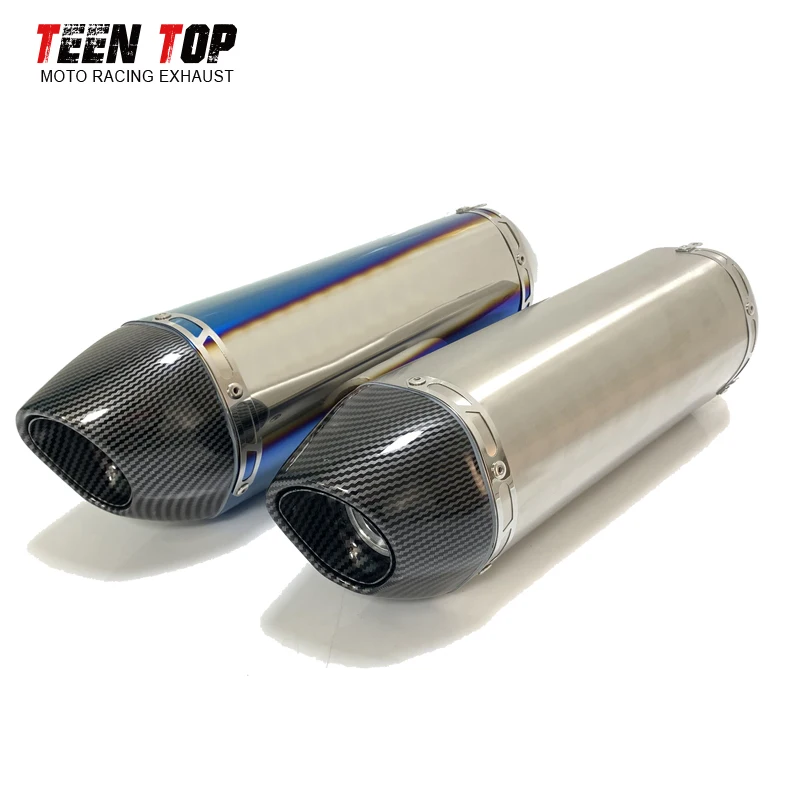For KTM Duke250 Duke390 RC390 Exhaust Muffler 250 Duke Slip-on Exhaust 51mm Motorbike Exhaust Pipe RC390 Escape Moto Middle Pipe