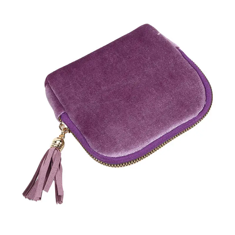 Exquisite Schmuckaufbewahrungstasche mit Quastenanhänger, Reißverschluss-Schmucktasche, große Kapazität, Reise-Kristallarmband-Aufbewahrungsbeutel – Detail 25