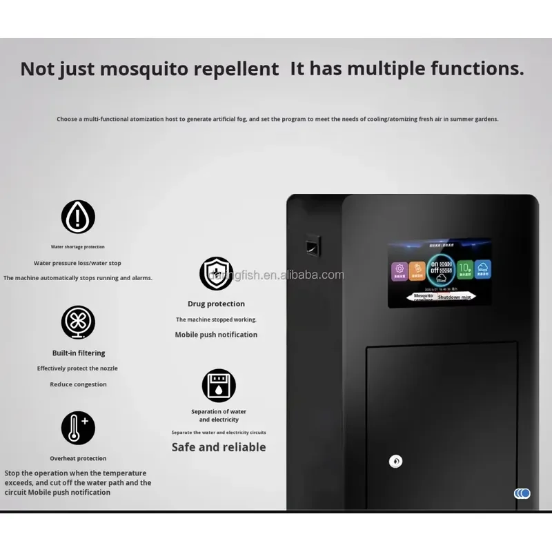 i DaringFish Intelligent Timed Spray Cooling Mosquito Repellent Machine Courtyard Villa Insect Control System Garden