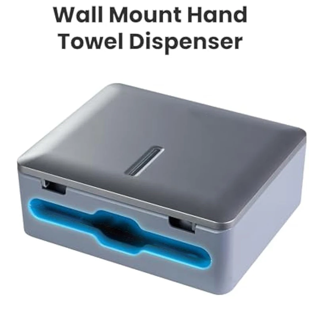 

ABAH-Paper Towel Dispenser Wall Mount Hand Towel Dispenser Commercial Bathroom Multifold Fold