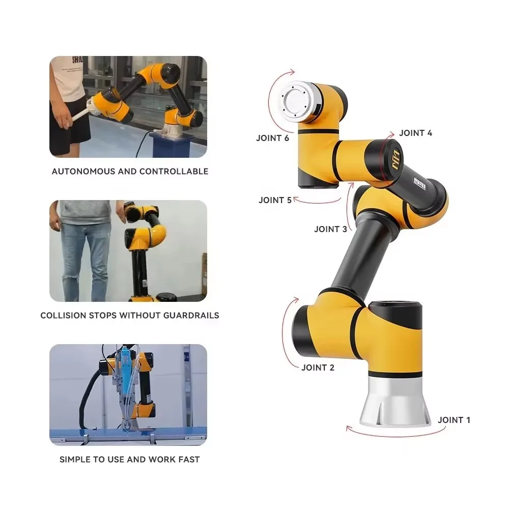 Picture 5: User-Friendly Cobot Arm Collaborative Manufacturing AssemblyMechanical ArmManipulatorWorkstationServo Actuated Jib Arm