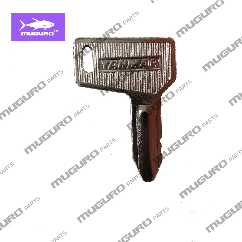 Ignition Switch Key  933110-00301 for  YANMAR Start Key Excavator Parts Side Door  Key