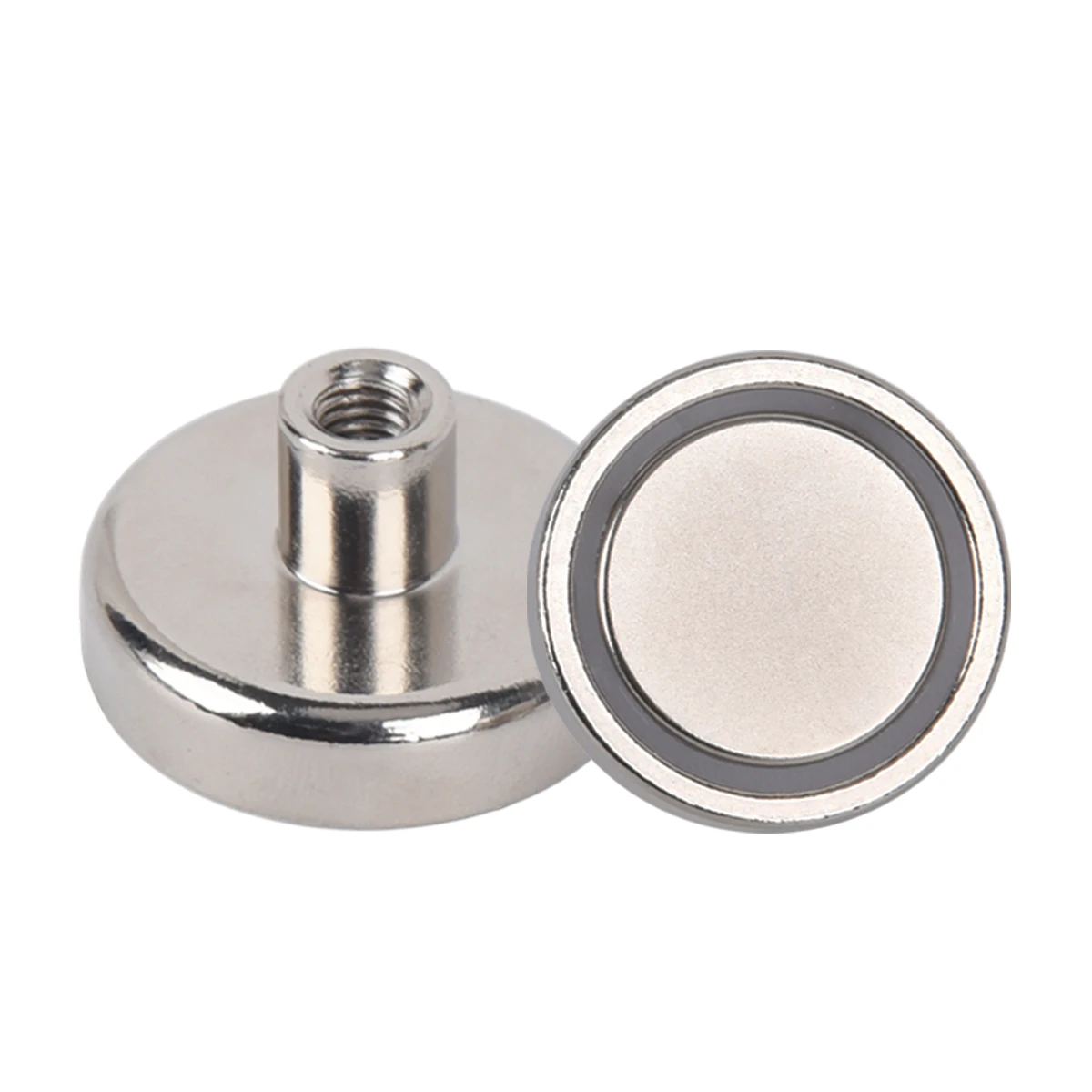 ZOOFOXS Neodymium Pot Magnets with Internal Threaded Screw Socket Powerful Base Magnet for Fastener Strong Hanging Tools