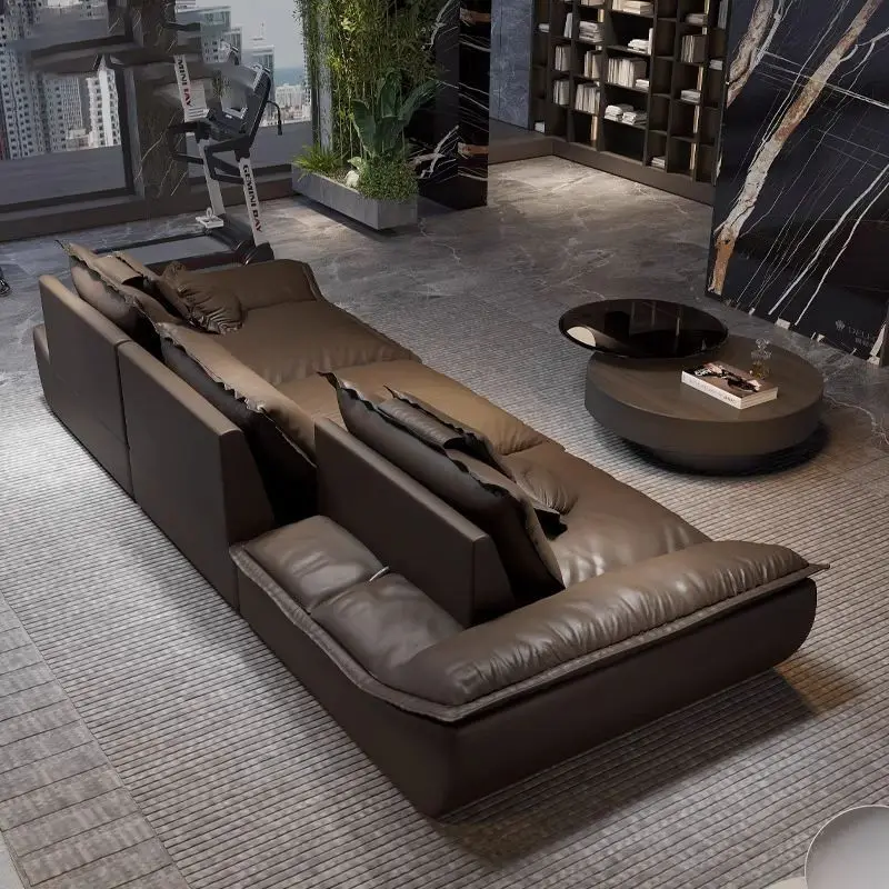 Sitting Deep Lazy Sleeping Function Sofa