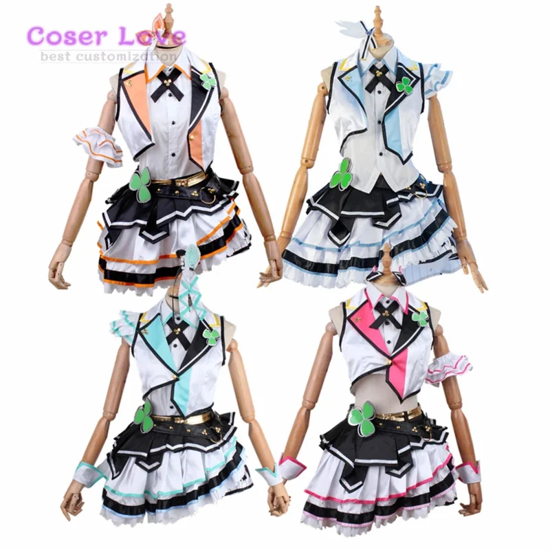 

Project Sekai Colorful Stage MORE MORE JUMP Kiritani Haruka Hanasato Minori Momoi Airi Hinomori Shizuku Косплей Костюм Наряд