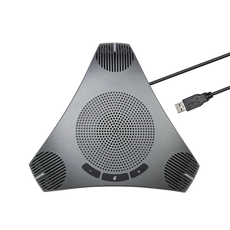 WeDolnnov Professional Video Conference Speakerphone USB Speakerphone with Microphone Array Hi-Fi Conference Speakers
