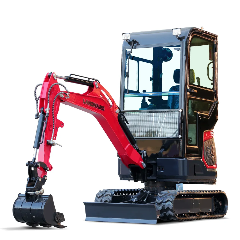 2 طن أدوات حفارة الزراعة حفارة صغيرة Euro5 EPA Kubota حفارة للاستخدام المنزلي مع أجزاء المسار 1.3 طن حفار صغير مخصص