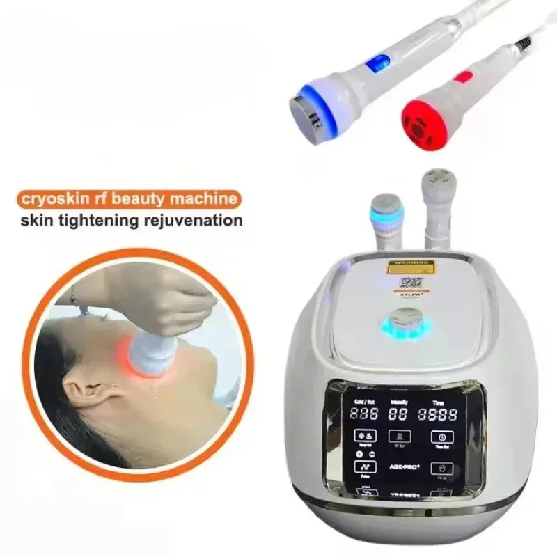 Home Use Beauty Equipment D Cool Skin Cool and Hot Electroporation Facial Machine Skin Rejuvenation Care Device
