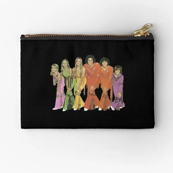 Brady Bunch  Zipper Pouches Money Storage Pocket Packaging Bag Pure Men Socks Wallet Key Women Coin Underwear Small Panties