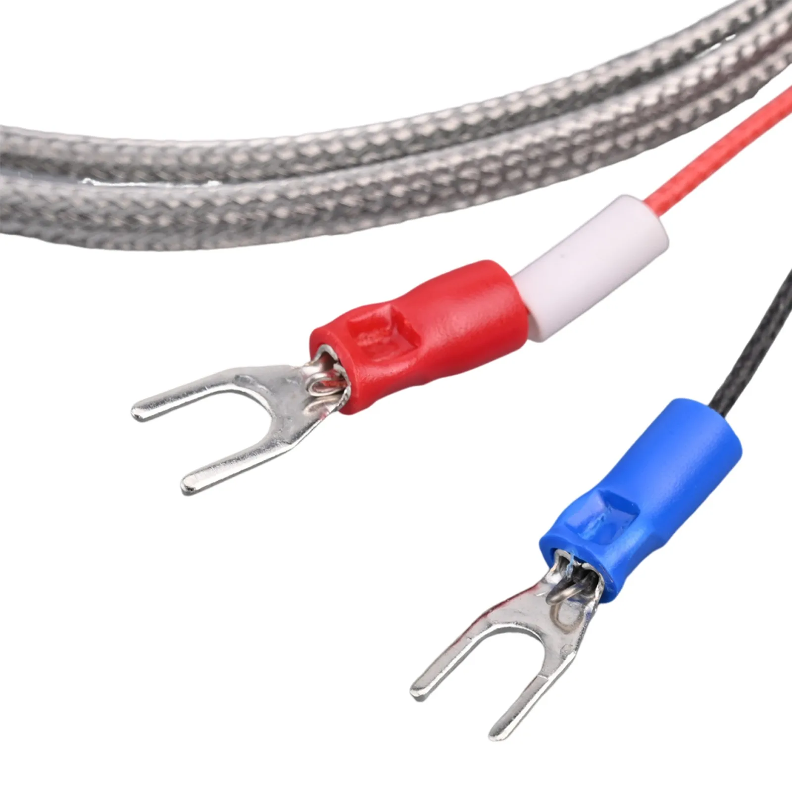 New Practical Thermocouple Digital Thermometer Outer Shield: Metal Shield Stainless Steel Braid - Core Ceramic
