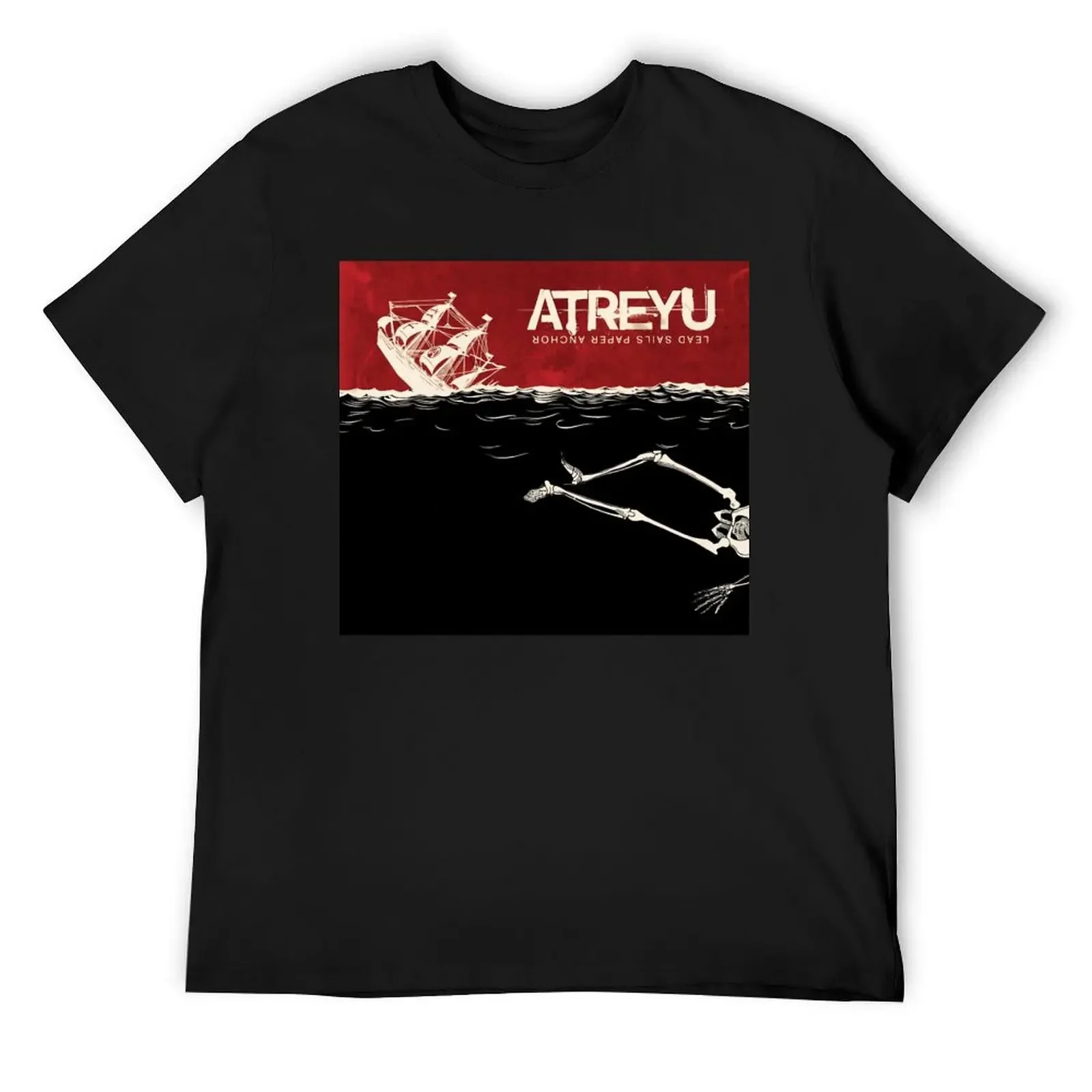 Atreyu Music T-Shirt vintage t shirts boys whites cotton graphic tees blacks mens t shirts casual stylish