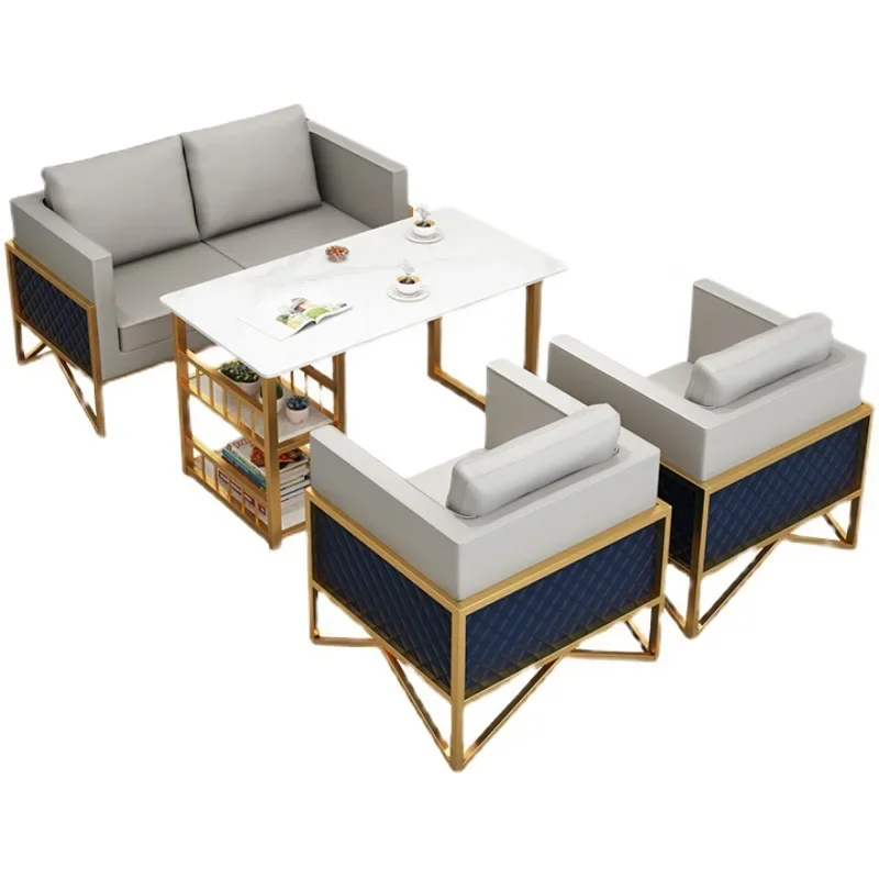 Nordic minimalist leisure sofa chair, business club meeting, guest negotiation booth