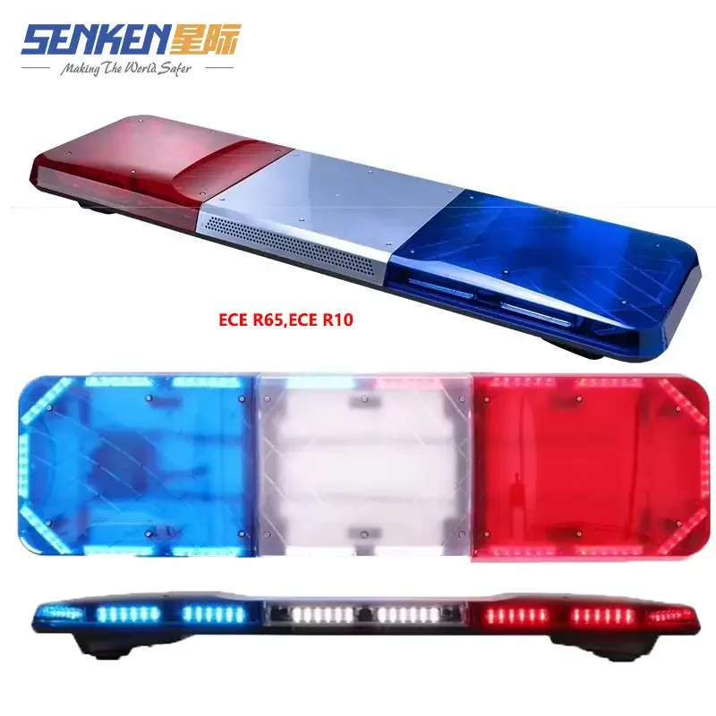 

In stock Senken Waterproof High Bright Led Cob Traffic 52 Glohh Golden Led Lightbar Visor Light Windshield Strobe Controller