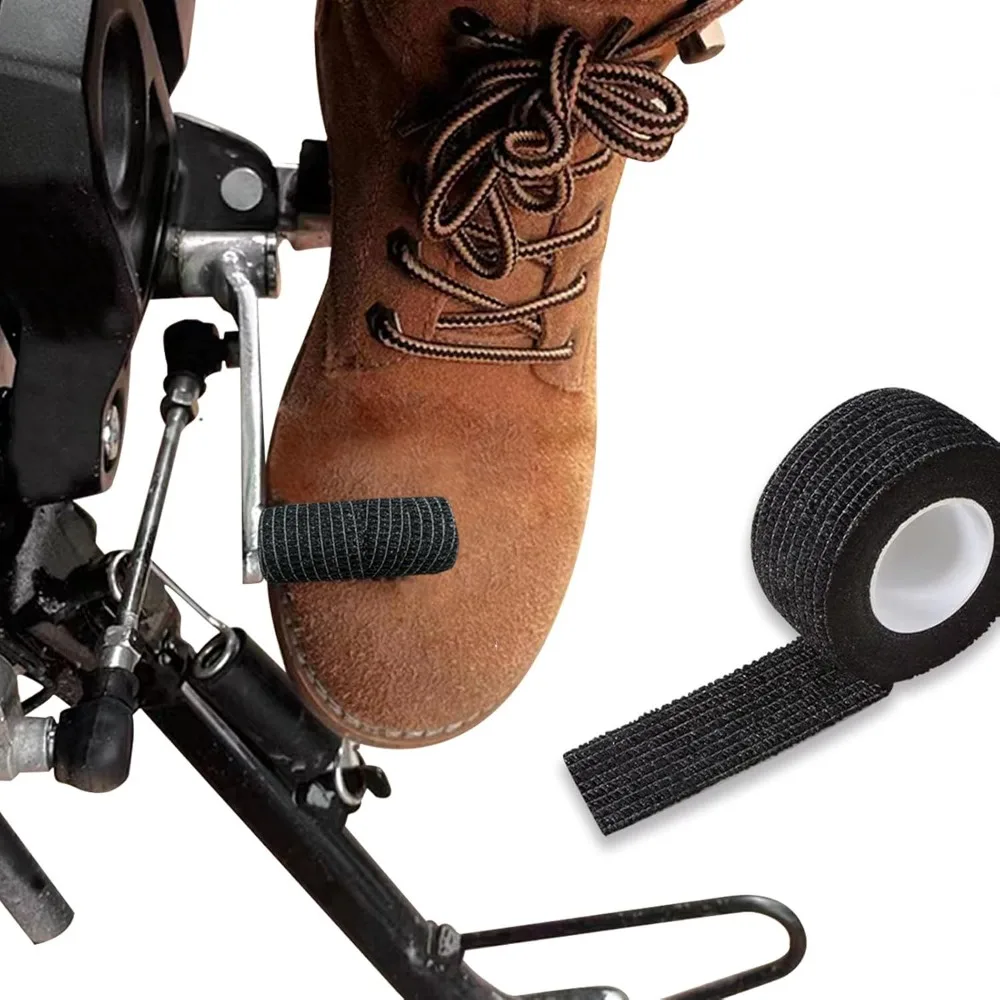 Motorcycle Shifter Shoe Protector Adjustable Elastic Strap Rubber Boot Cover Anti-Slip Gear Shift Guard Motorbike Accessories