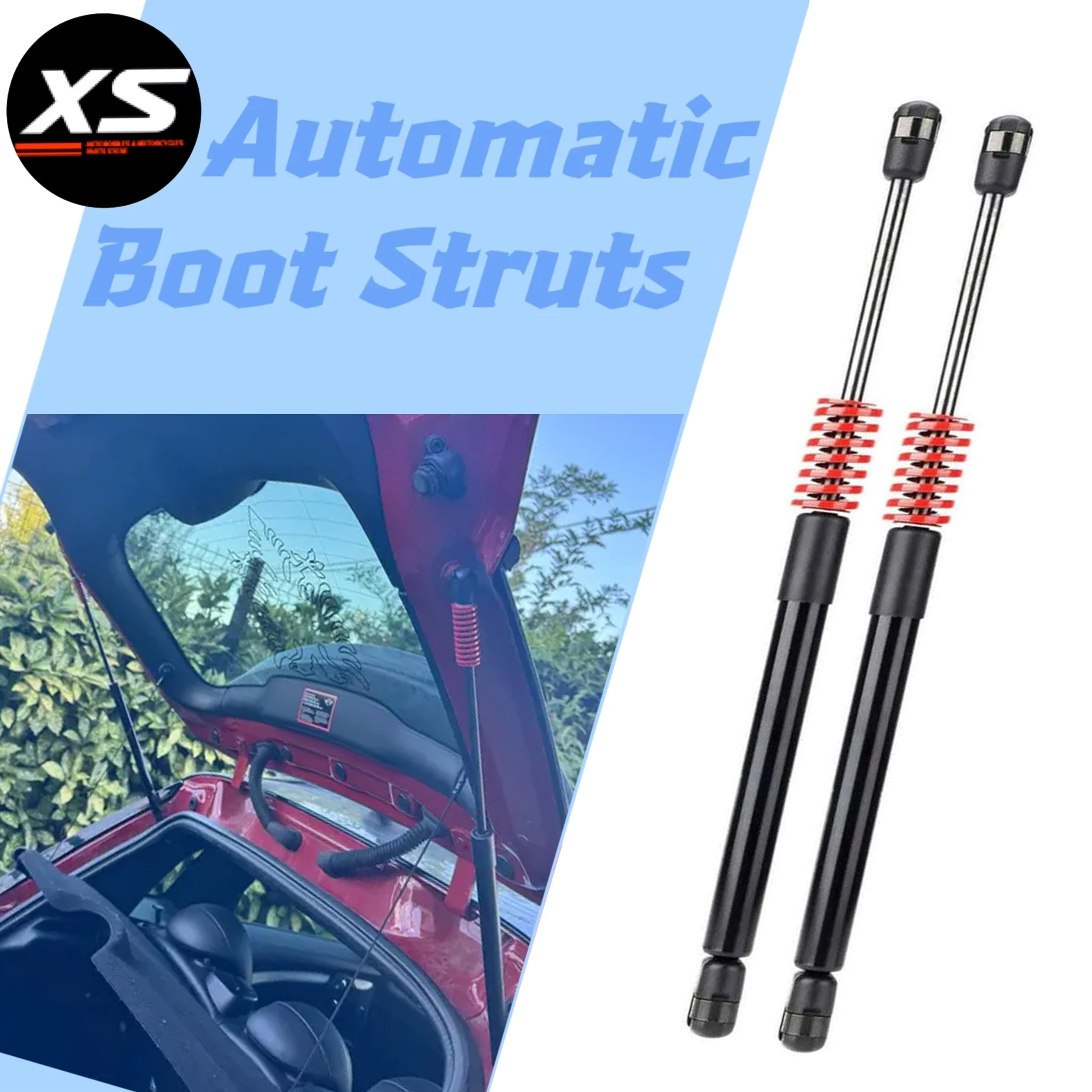 Rear Tailgate Auto Struts With Spring For Mazda MX-5 ND convertible 2015–present with spoiler Trunk Lift Support Shock Absorber