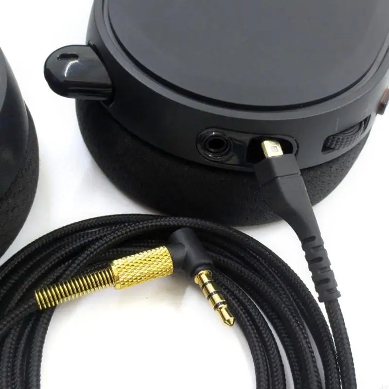 L5BF Detachable Gaming Headphone Cable 2M 78 inch Long for Arctis 3 5 7 9X