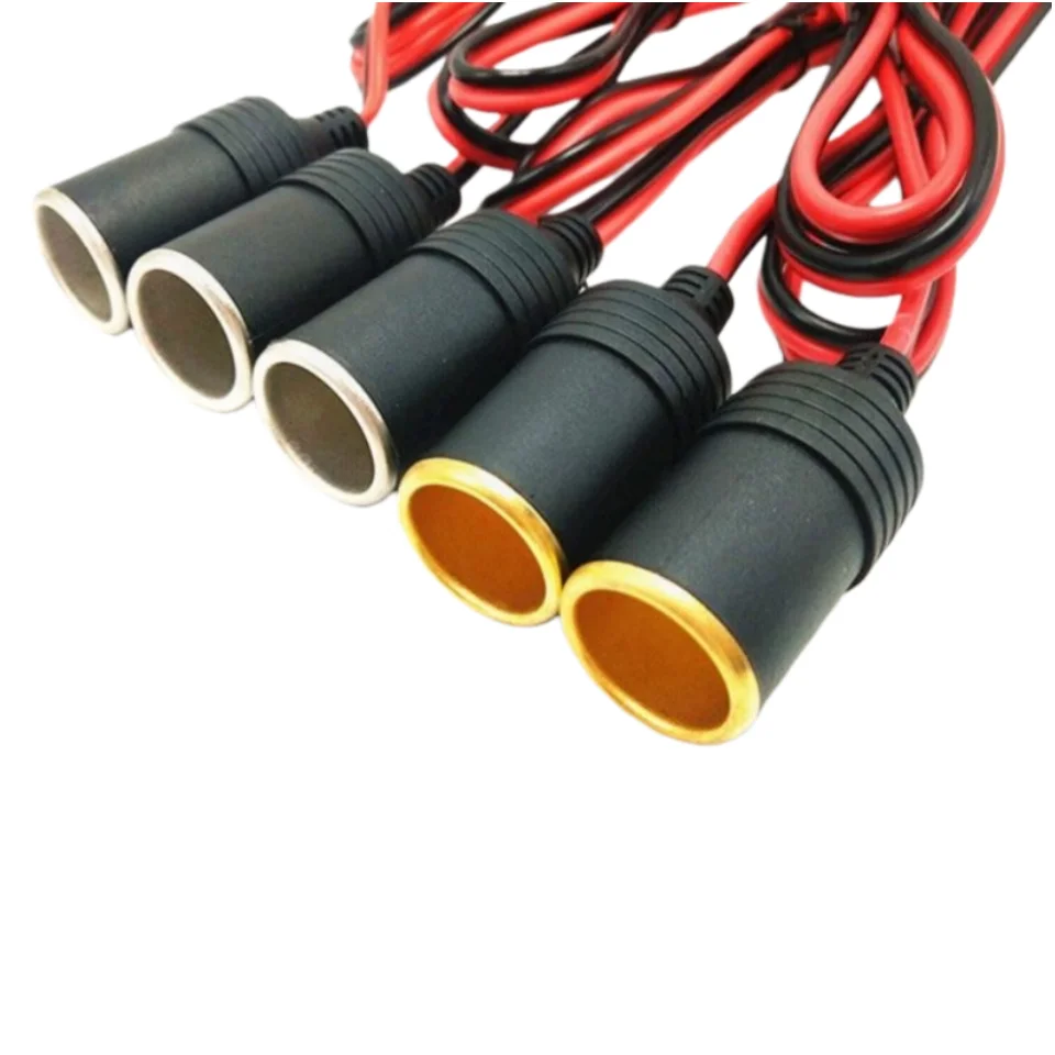 12V/24V car battery charging socket/socket 2.5/1.5 square millimeter wire