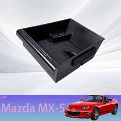 For Mazda MX-5 NC 2006-2014 MX5 MIATA Roadster Car Armrest Storage Box Center Console Organize Tray Central Tidying Accessories