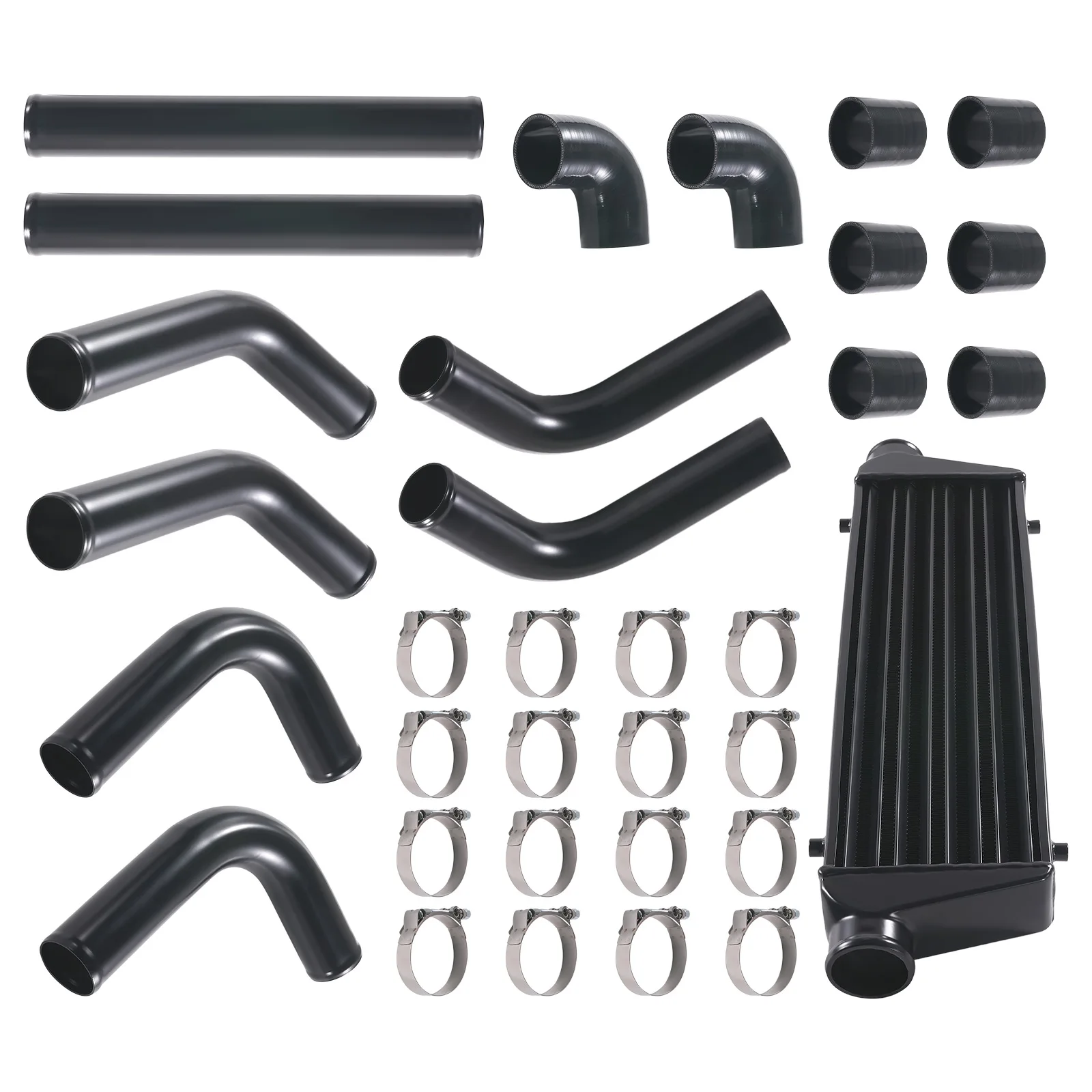 Intercooler Turbo Piping Pipe Tube Kit 2.5