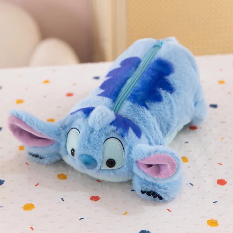 

Плюшевая сумка-карандаш со стежком, синяя кавайная аниме, косплей, школьные принадлежности для хранения для детей, студентов, девочек и мальчиков, подарок