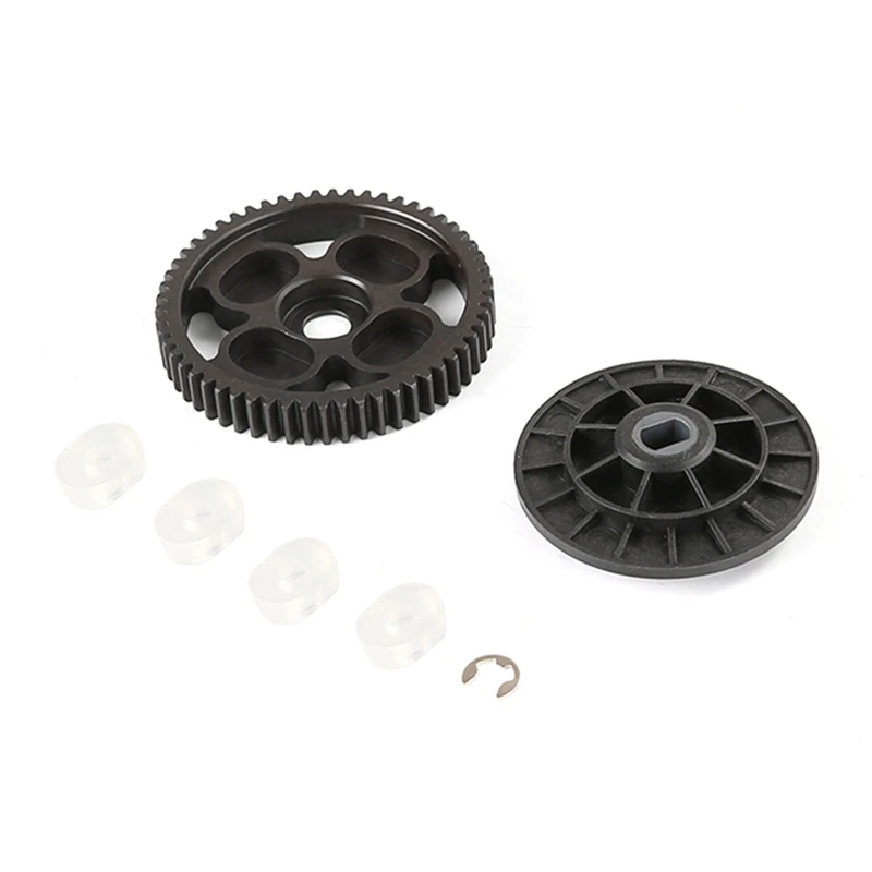 Atualizar conjunto de engrenagem de metal 57T para peças de carro 1/5 HPI ROFUN ROVAN KM BAJA 5B 5T 5SC Rc