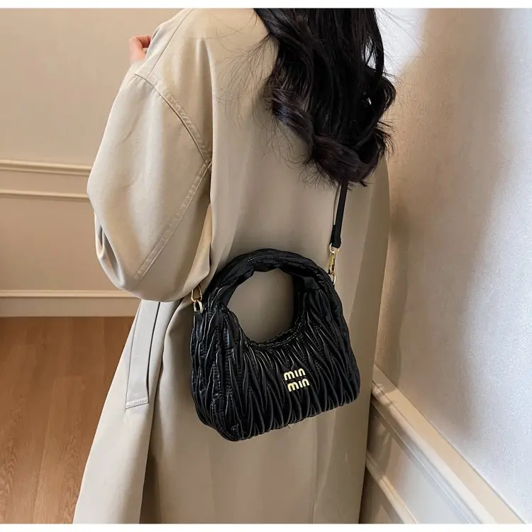 

2026 Новая женская многофункциональная сумка-тоут, просторная сумка через плечо с внутренним карманом, легкая пригородная сумка для офиса