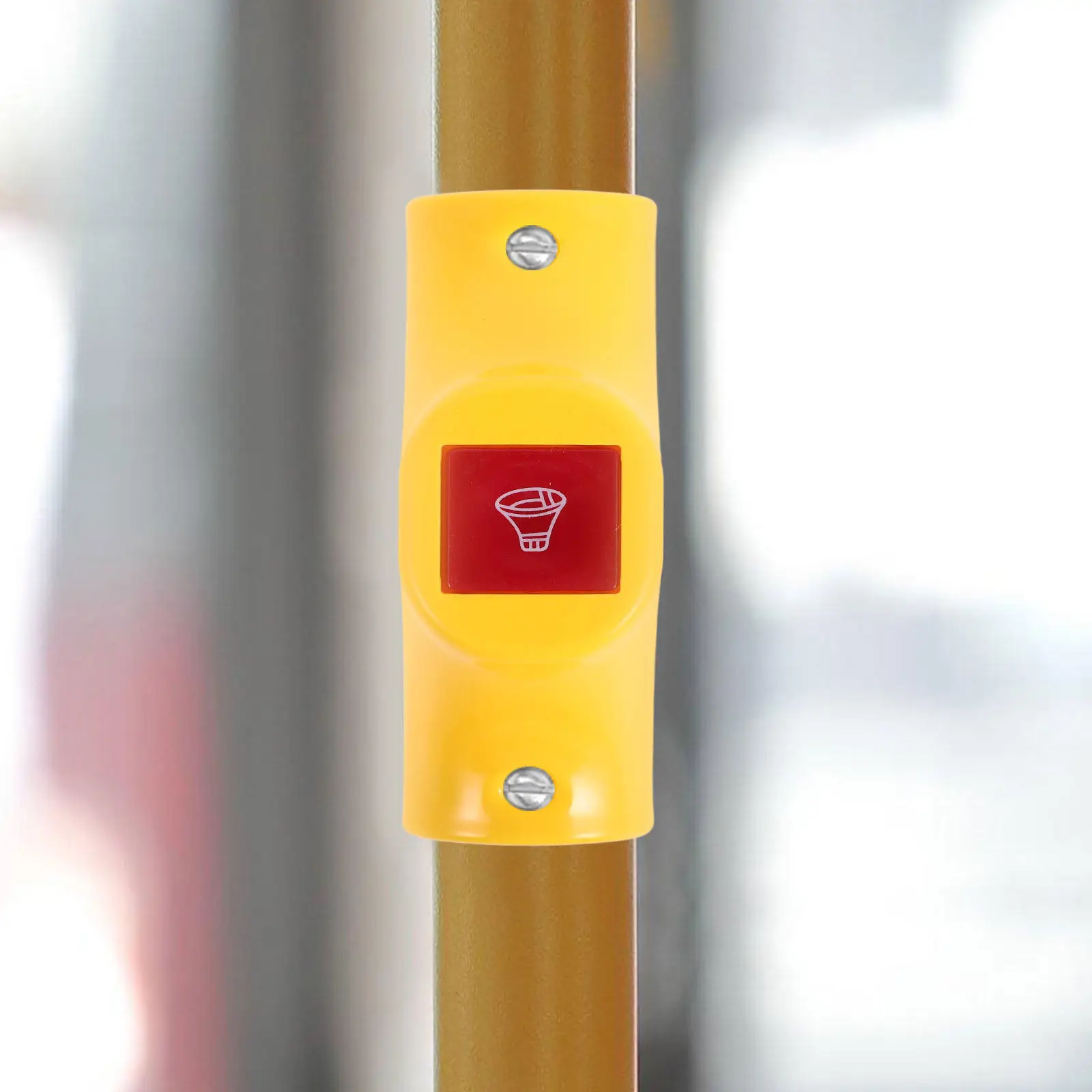 

Bus Doorbell Button Waterproof Door Bell Push Button for Home Garage Front Door Entryway Stop Reminder Under Car Transportation