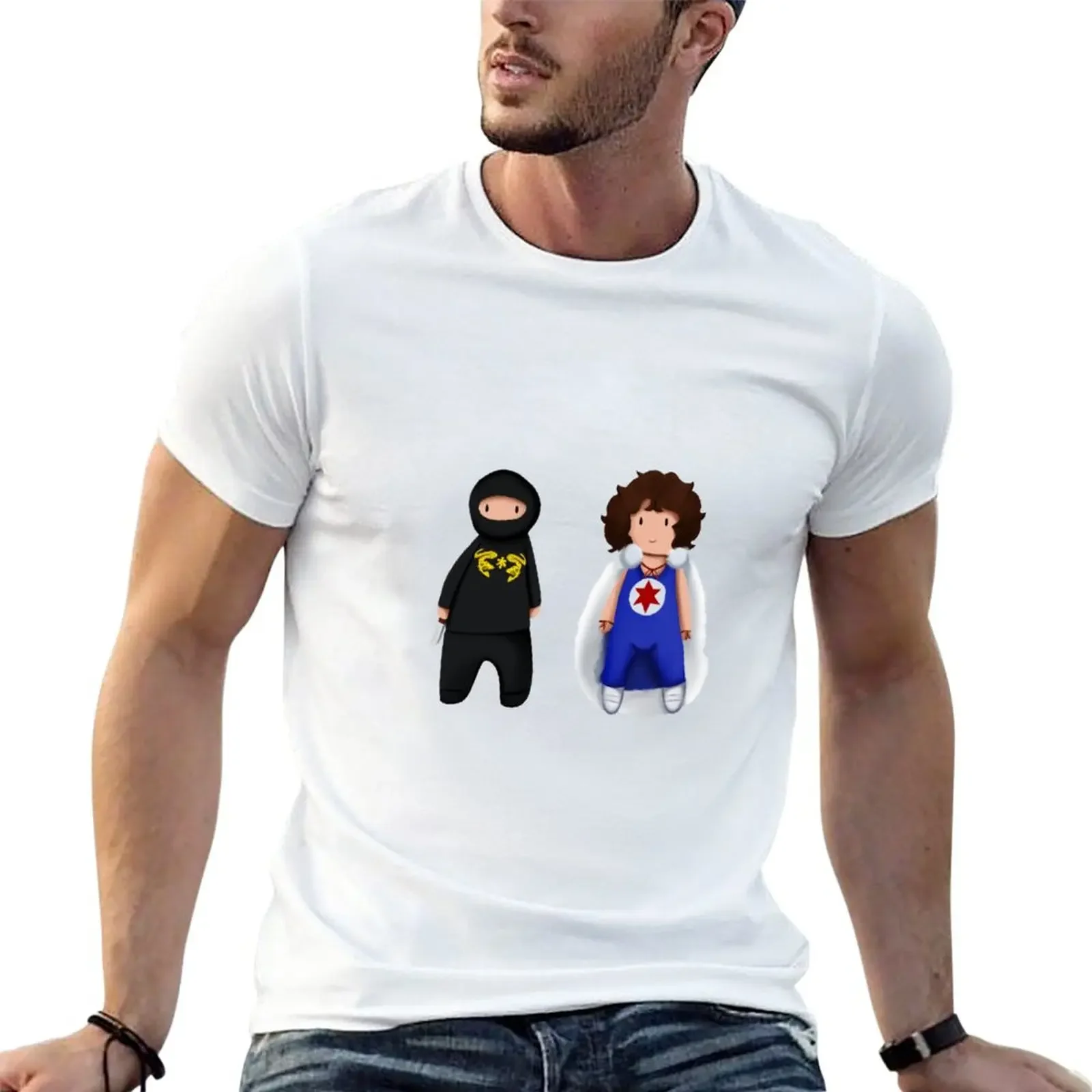 Ninja Sex Party T-Shirt oversizeds cute tops oversized mens graphic t-shirts anime