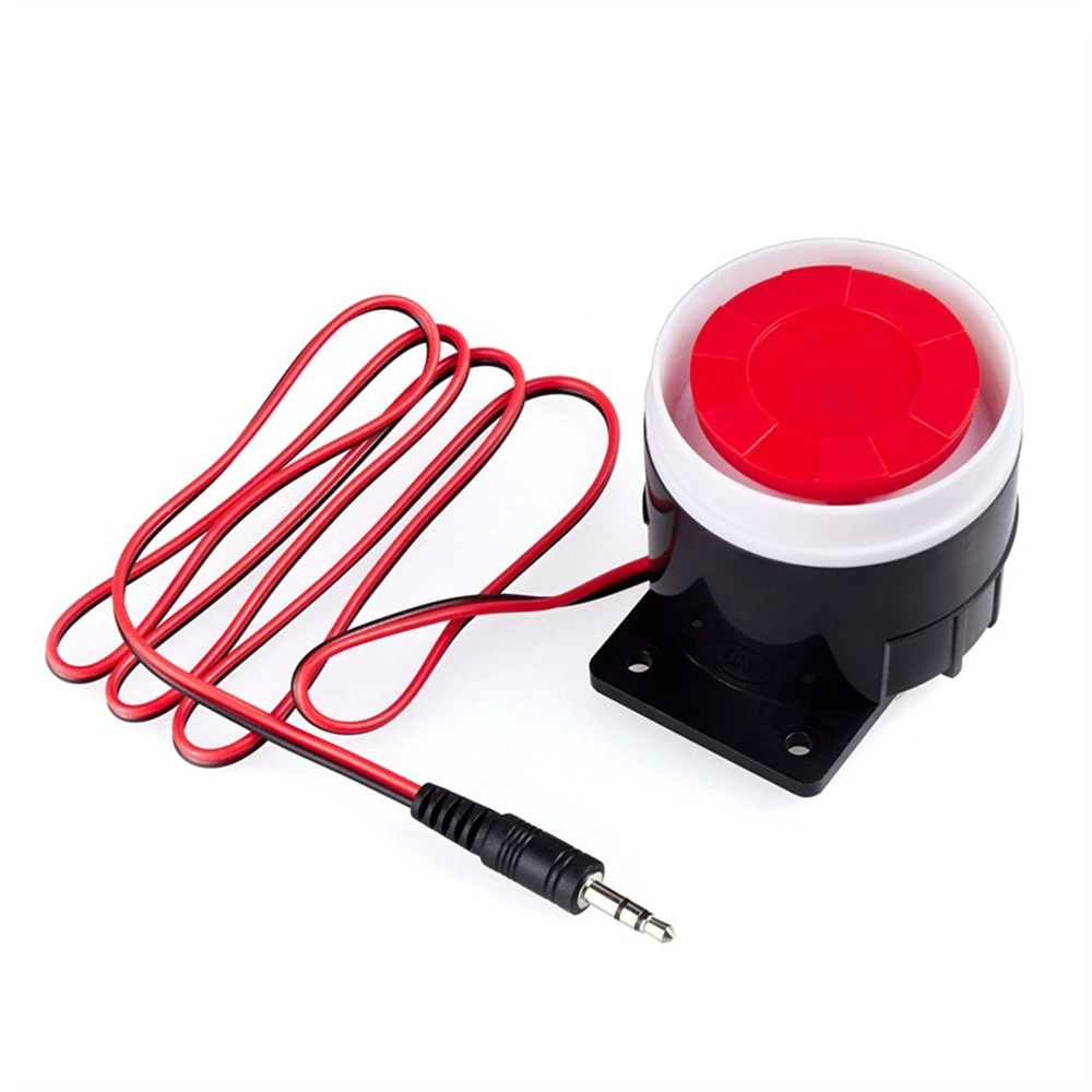 KERUI Mini Wired Siren Horn For Wireless Home Alarm Security System 120 dB Loudly Siren