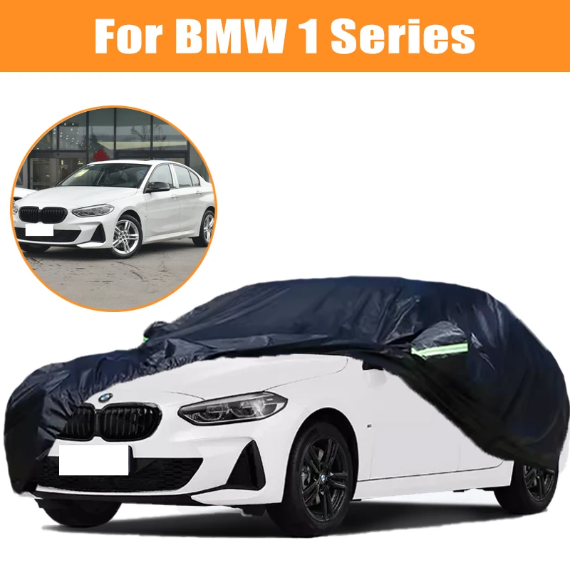 Car Cover for BMW 1 Series - Outdoor Full Body Protection, Waterproof Dustproof Heat-Resistant, All-Season Use Exterior