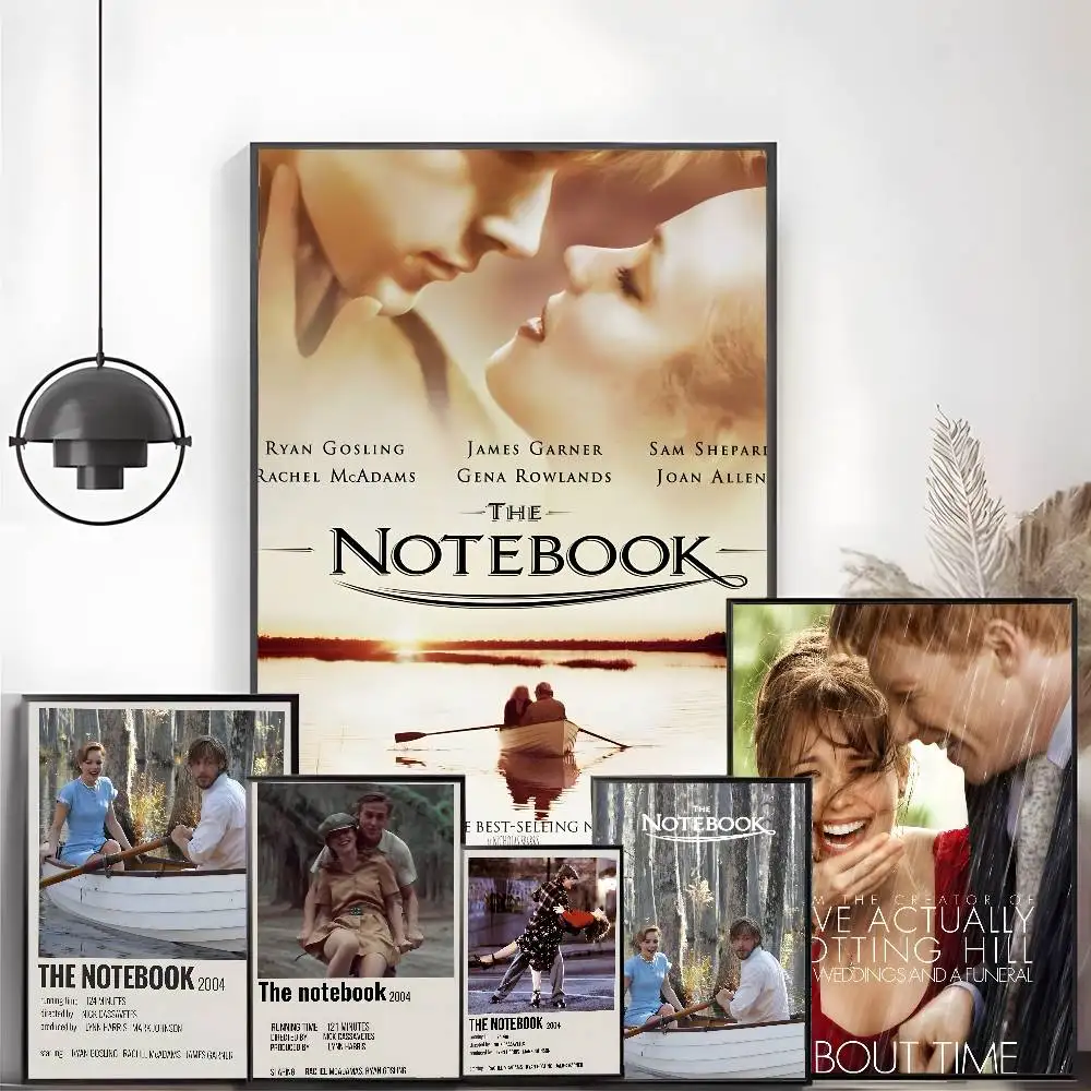 Classic Movie The N-Notebook Poster High-definition Art Sticker Self Adhesive Waterproof Home Decoration