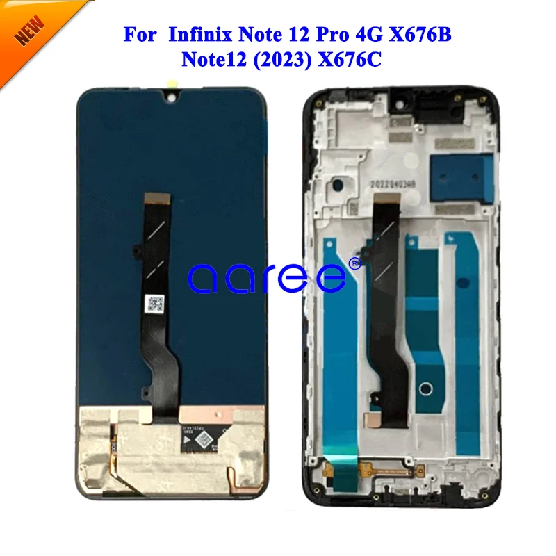 AMOLED LCD Screen Original For Infinix 12 Pro 5G X671B LCD For Infinix Note12 Pro 4G X676 LCD Screen Touch Digitizer Assembly