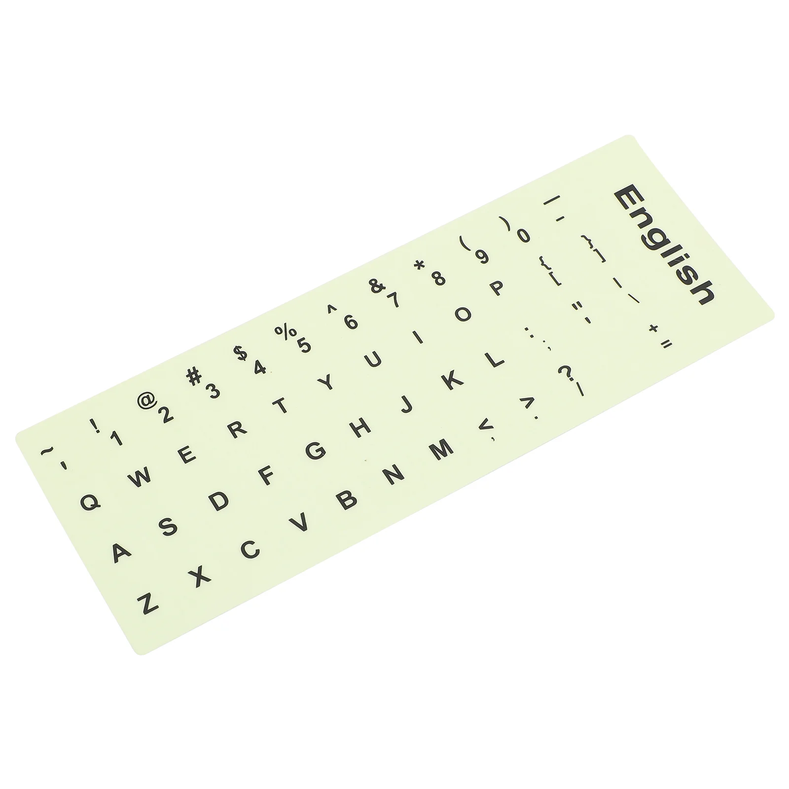 

100PCS Night Keyboard Sticker Set Glow in the Dark Stickers for Laptop Desktop Glow In The Dark Keyboard Stickers Computer