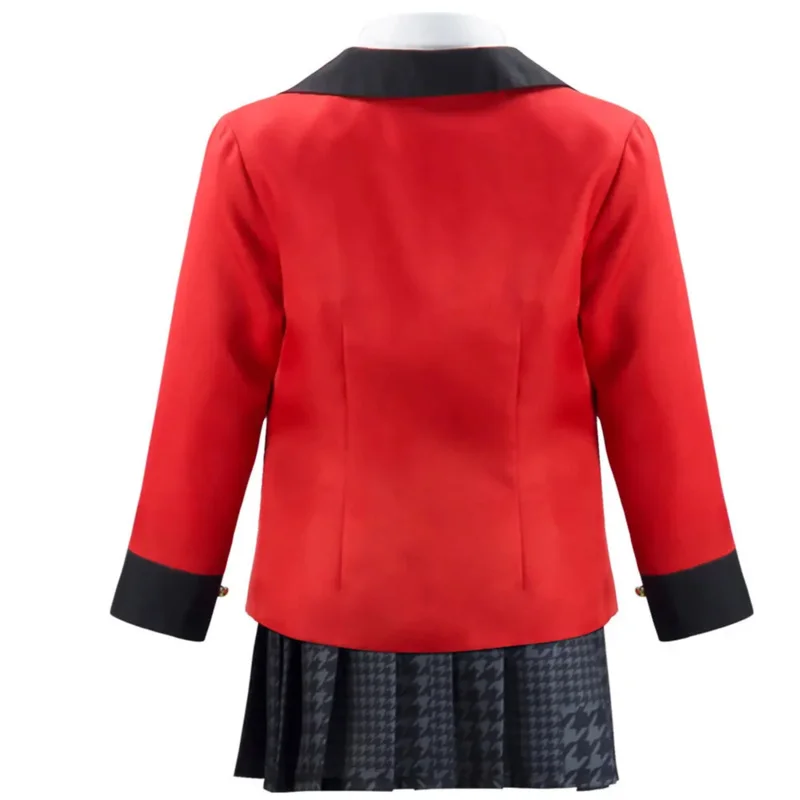 Kakegurui Compulsive Gambler Cosplay Costume Jabami Yumeko Ririka Momobami Saotome Meari School Uniform