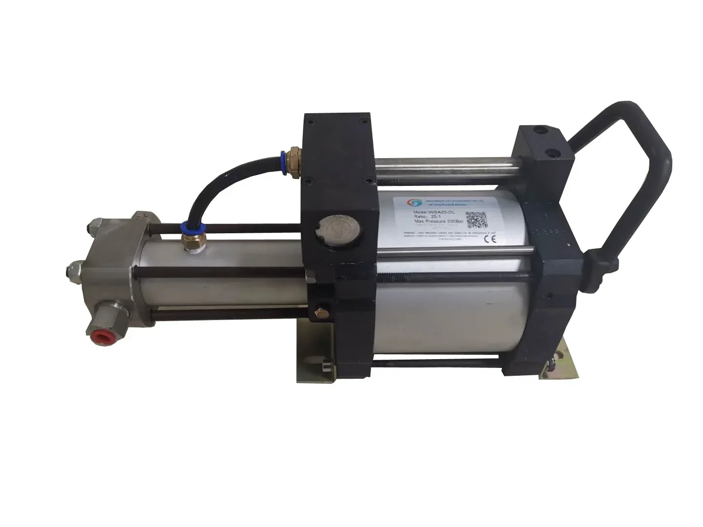 Free  Wellness model :WSA40-OL  Maximum 200-300 bar   Small  Rebreather oxygen gas filling booster pump for diving