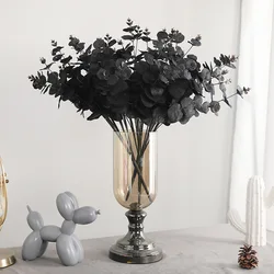 5 Forks 20 Heads Artificial Eucalyptus Wedding Simulation Eucalyptus Leaves Artificial Flowers Living Room Home Decoration