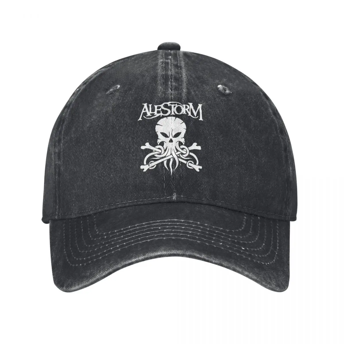 

Alestorm Unisex Style Baseball Caps Metal Folk Music Ghost Band Distressed Denim Caps Hat Vintage Activities Gift Sun Cap