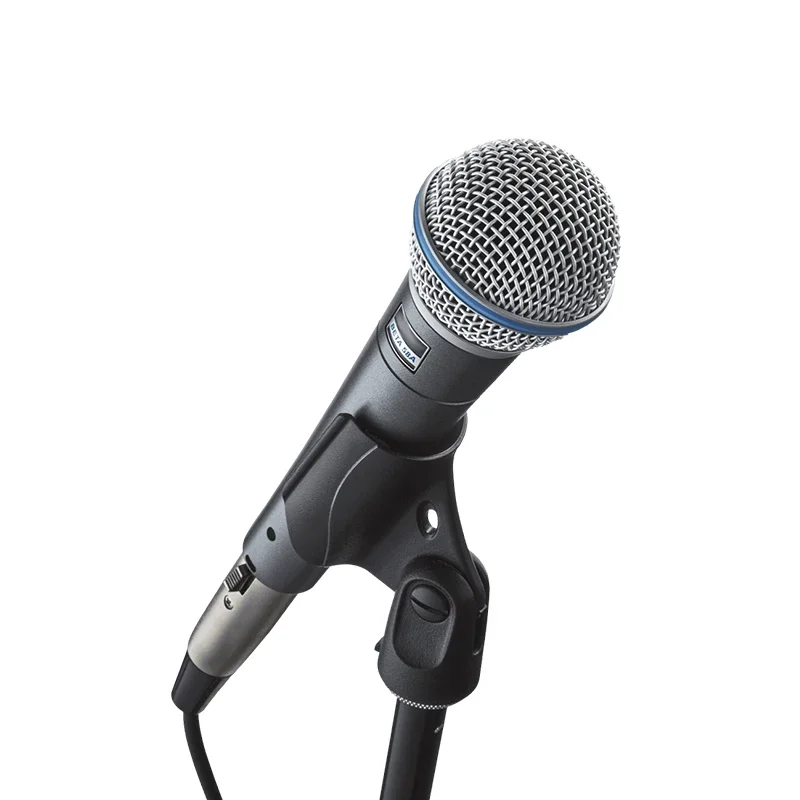 Top quality beta58a BETA58 vocal cardioid wired dynamic microphone wired for stage Performance